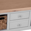 Earlham Grey Painted & Oak Coffee Table