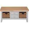 Earlham Grey Painted & Oak Coffee Table