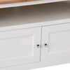 Earlham White Painted & Oak Corner TV Unit