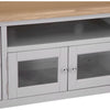 Earlham Grey Painted & Oak Large TV Unit