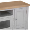 Earlham Grey Painted & Oak Large TV Unit