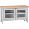 Earlham Grey Painted & Oak Standard TV Unit