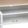 Earlham White Painted & Oak Standard TV Unit