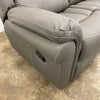 Exeter 3 Seater Manual Recliner Storm Grey - Showroom Clearance