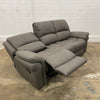 Exeter 3 Seater Manual Recliner Storm Grey - Showroom Clearance