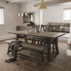 Suffolk Grey Oak Dining Table - 2m