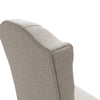 Suffolk Grey Oak Dining Chair - Buttoned Back