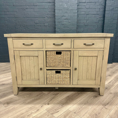 Suffolk Grey Oak - Large Sideboard (Showroom Clearance)