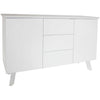 Flux Contemporary Large Sideboard - White