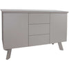 Flux Contemporary Small Sideboard - Cappuccino