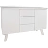 Flux Contemporary Small Sideboard - White