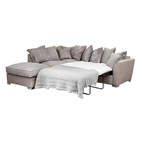 Fantasia Sofa - 1 Corner 2 Sofa Bed With Stool (Pillow Back)