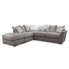 Fantasia Sofa - 1 Corner 2 With Stool (Pillow Back)