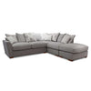 Fantasia Sofa - 2 Corner 1 With Stool (Pillow Back)