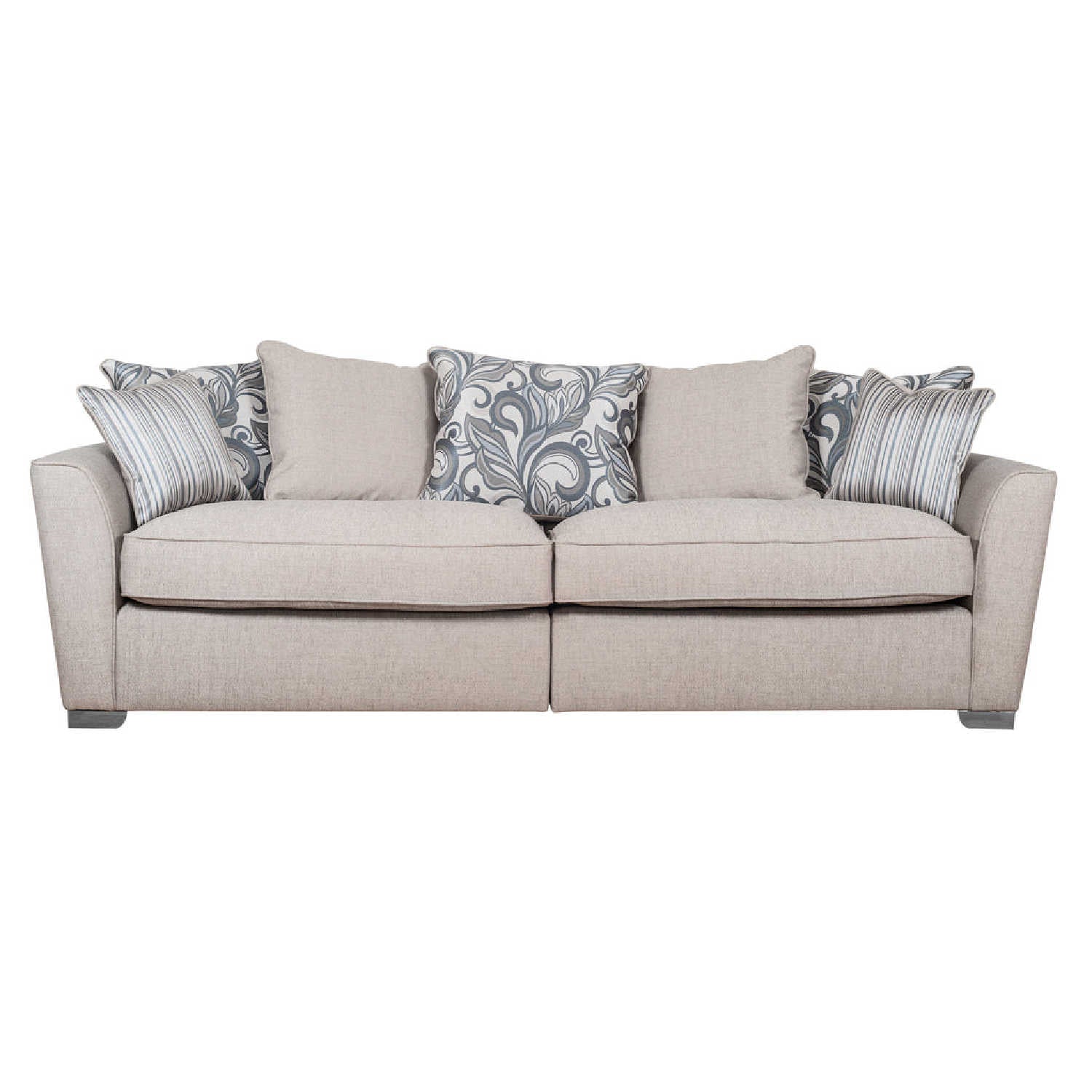 Fantasia Sofa - 4 Seater Modular (Pillow Back)