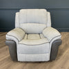 Farnham Fusion Sofa - Arm Chair - Manual Recliner - Grey