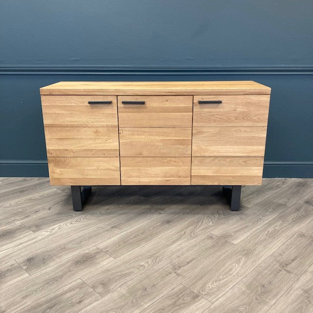 Fusion Oak 3 Door Sideboard