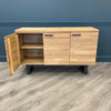 Fusion Oak 3 Door Sideboard