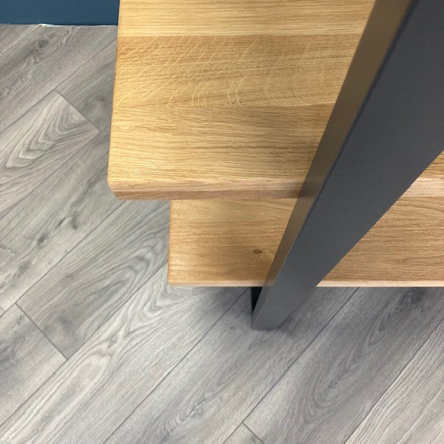 Fusion Oak Shelf Unit