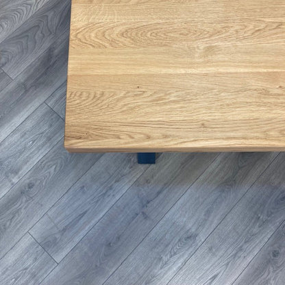 Fusion Oak Large Dining Table PLUS X6 Austin Dining Chairs