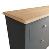 Modena Grey Painted Chest of Drawers - 6 Drawer