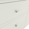 Modena Oak & White  Chest of Drawers - 6 Drawer