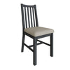 Modena Grey Painted Dining Chair - Showroom Clearance