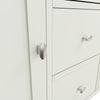 Modena Oak & White  Sideboard - 2 Door 3 Drawer