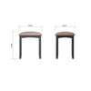 Modena Grey Painted Dressing Table - Stool