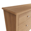 Modena Oak Chest of Drawers - 6 Drawer