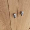 Modena Oak Wardrobe - 2 Door