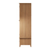 Modena Oak Wardrobe - 2 Door with Drawer