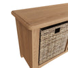 Modena Oak Hall Bench