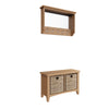Modena Oak Hall Bench