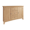 Modena Oak Sideboard - 2 Door 3 Drawer
