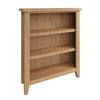 Modena Oak Bookcase - Small Wide