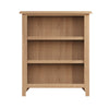 Modena Oak Bookcase - Small Wide