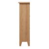 Modena Oak Bookcase - Small Wide