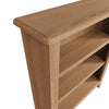 Modena Oak Bookcase - Small Wide