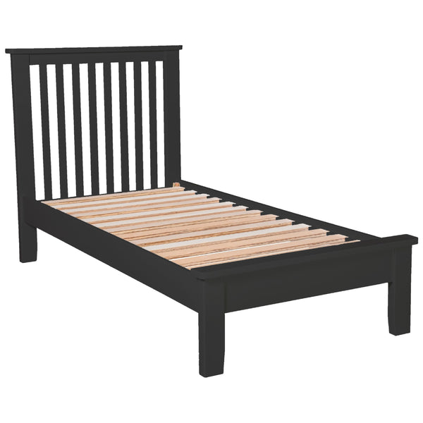 Henley Charcoal Painted Bed Frame - 3ft (90cm) Single