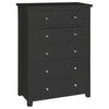 Henley Charcoal Painted Chest of Drawers - 2 Over 4