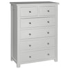 Henley Grey Painted Chest of Drawers - 2 Over 4