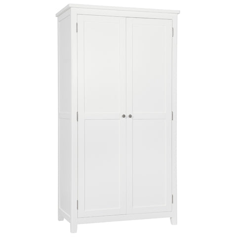 Henley White Painted Wardrobe - 2 Door