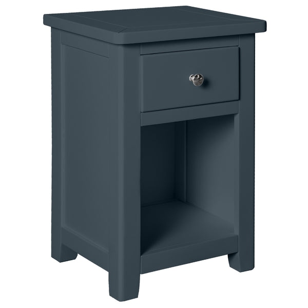 Henley Blue Painted Bedside - 1 Drawer