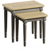 Harmony Nest of 2 Tables - Pewter