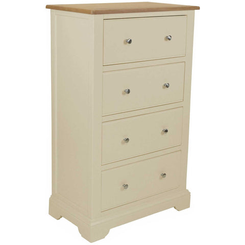 Harmony 4 Drawer Tall Chest - Cobblestone