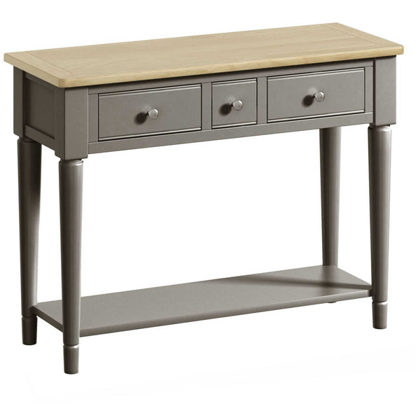 Harmony Console Table - Pewter