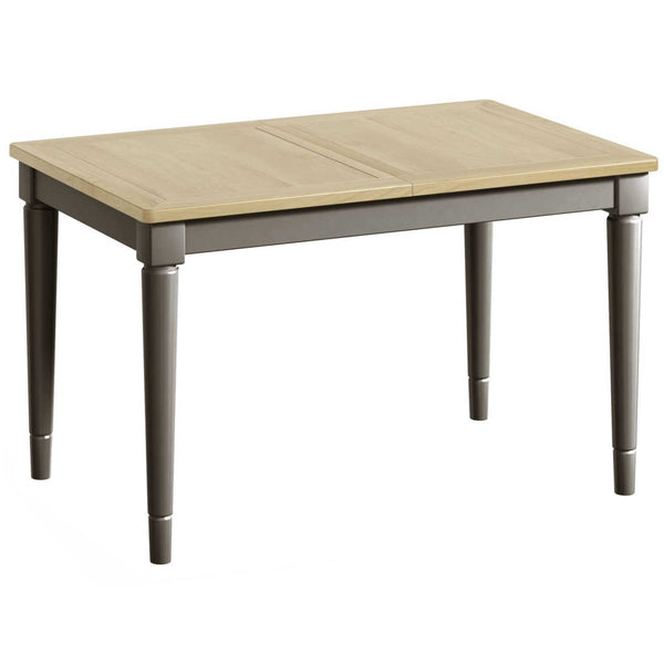 Harmony Small Extending Dining Table  125 to 165 - Pewter