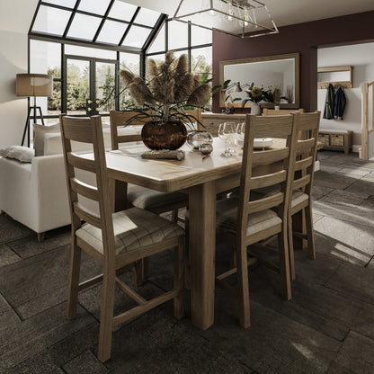 Norfolk Oak Dining Table - 1.3m Extending
