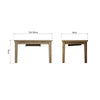 Norfolk Oak Dining Table - 1.3m Extending